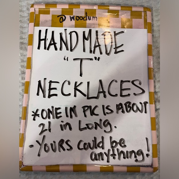 "T" Necklace - Picture 5 of 5